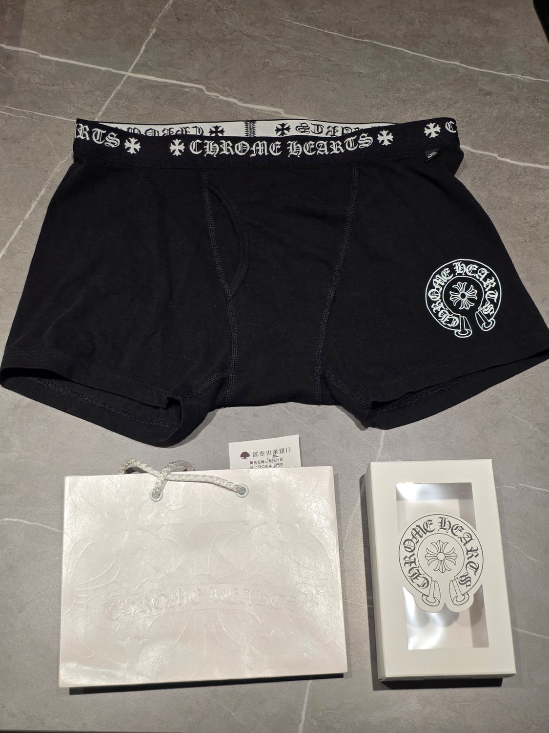 크롬하츠 복서 브리프 블랙 상품이미지1