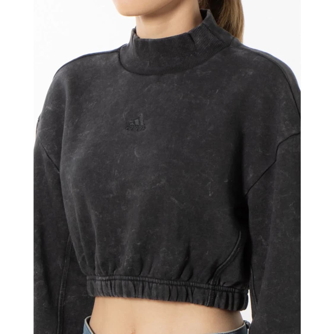 아디다스 워싱 크롭 맨투맨 상품이미지3