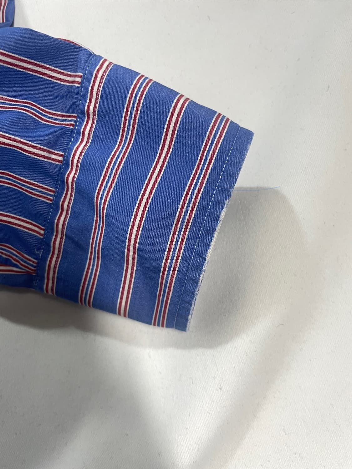 90‘s 에르메스 스트라이프 셔츠 상품이미지5