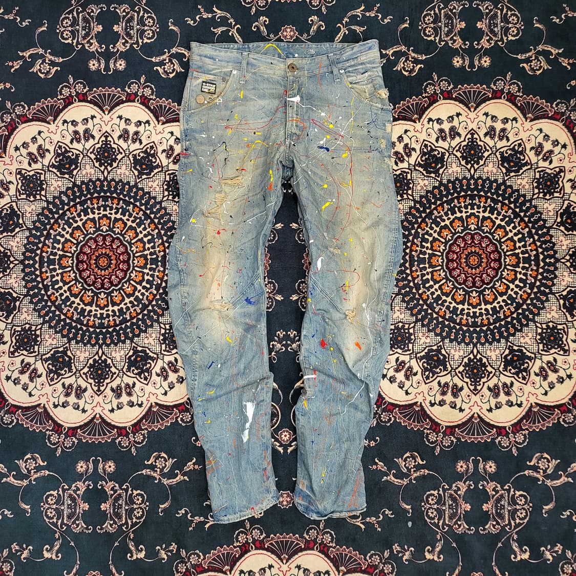 G-Star Raw 페인팅 청바지 (34) 상품이미지1