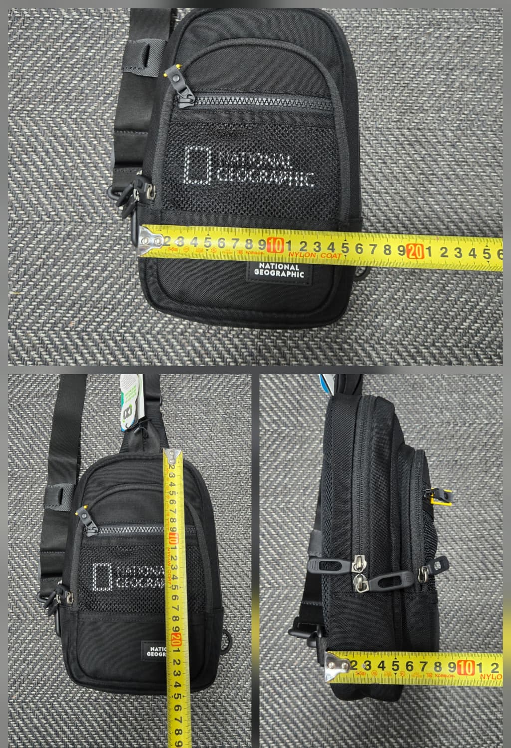 내셔널지오그래픽 블랙 슬링백 상품이미지6