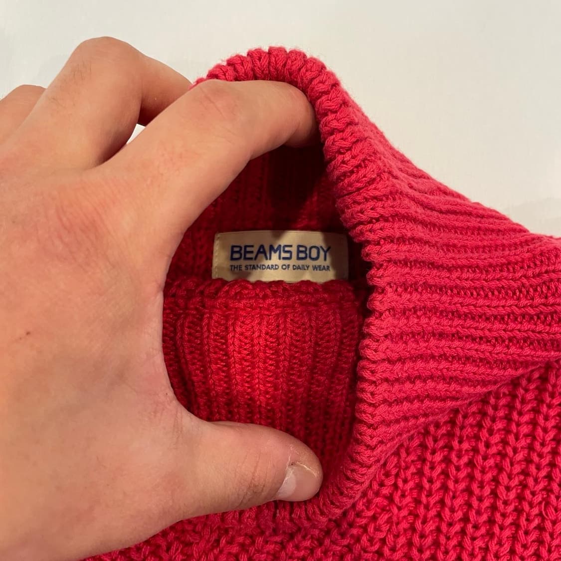 빔즈보이 폴라 반팔니트 상품이미지5