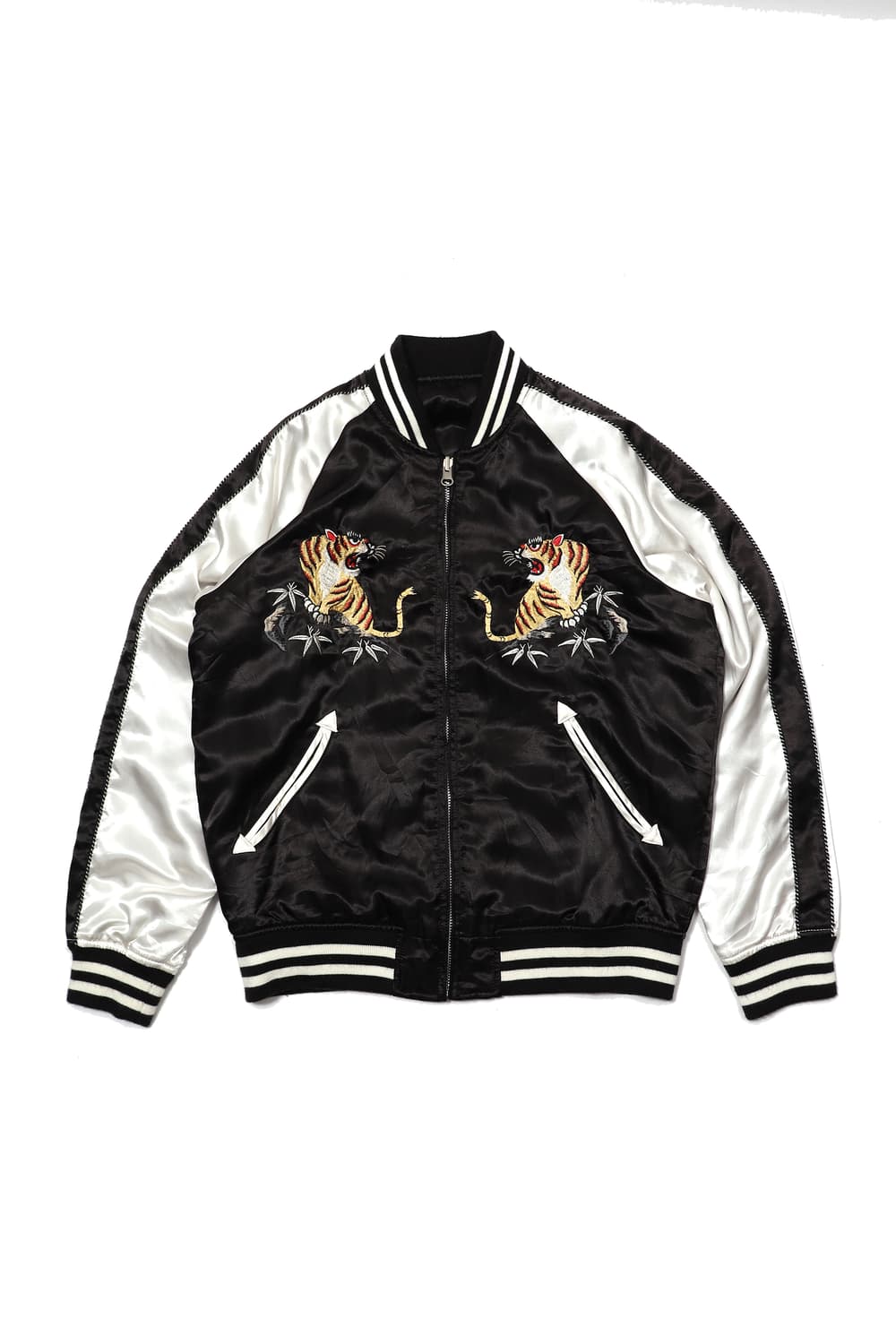 AVIREX 리버시블 타이거 스카잔 점퍼 women L 상품이미지1