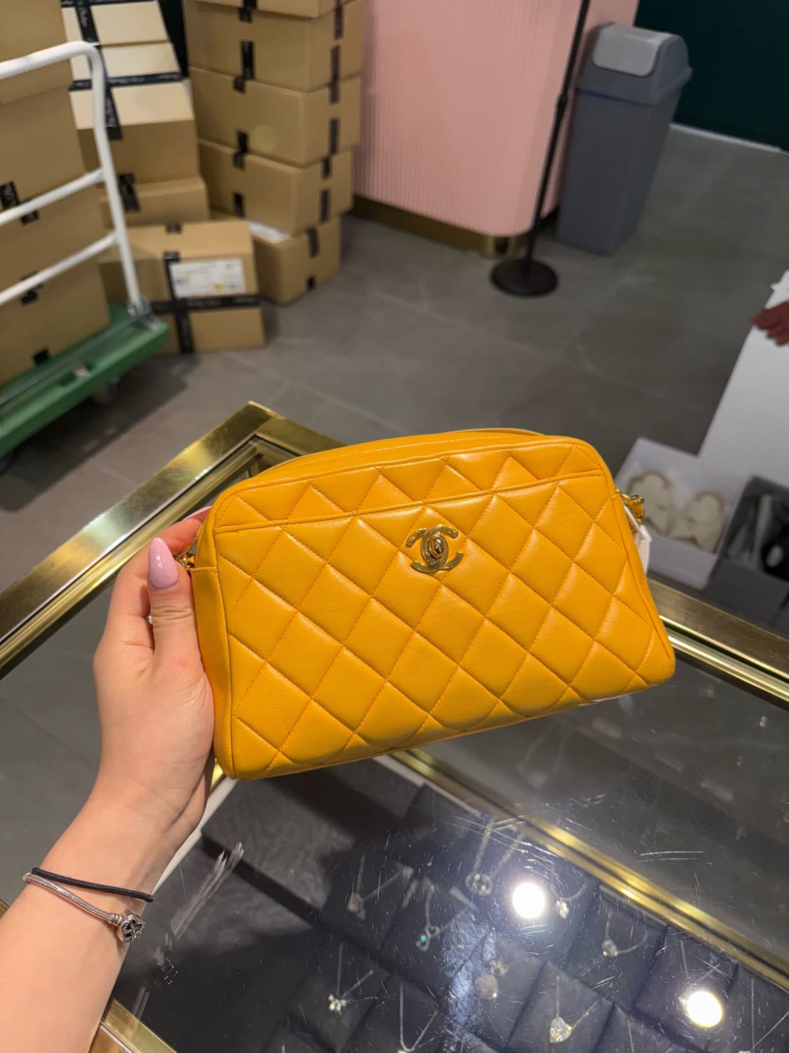 샤넬 빈티지 매듭 숄더백 상품이미지2