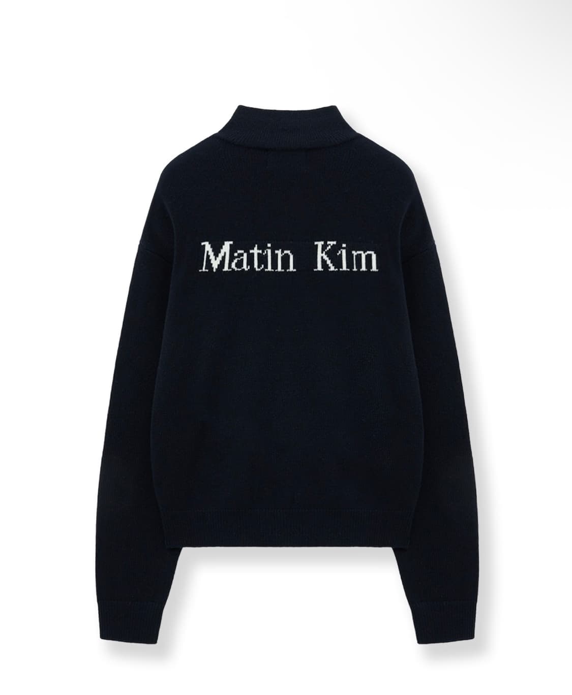 마뗑킴 하프집업 니트 상품이미지1