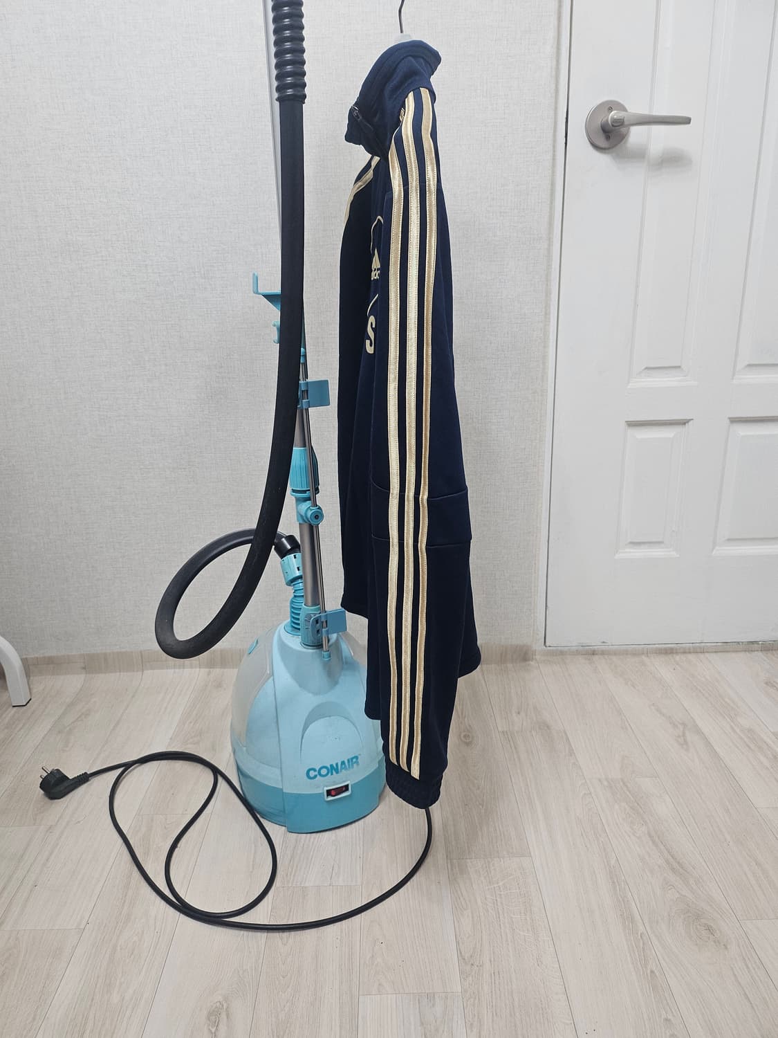 (95)M ☆초대장급☆ 아디다스 첼시 [네이비,골드금장]반집업 트레이닝탑 상품이미지5