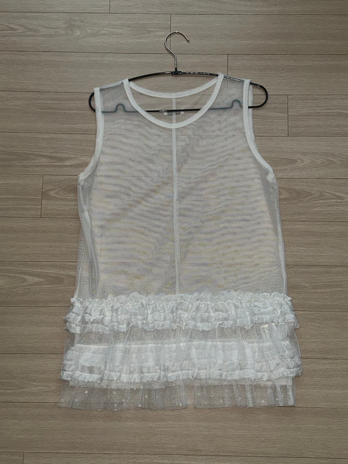 팬시클럽 도트 레이어드 원피스 상품이미지3