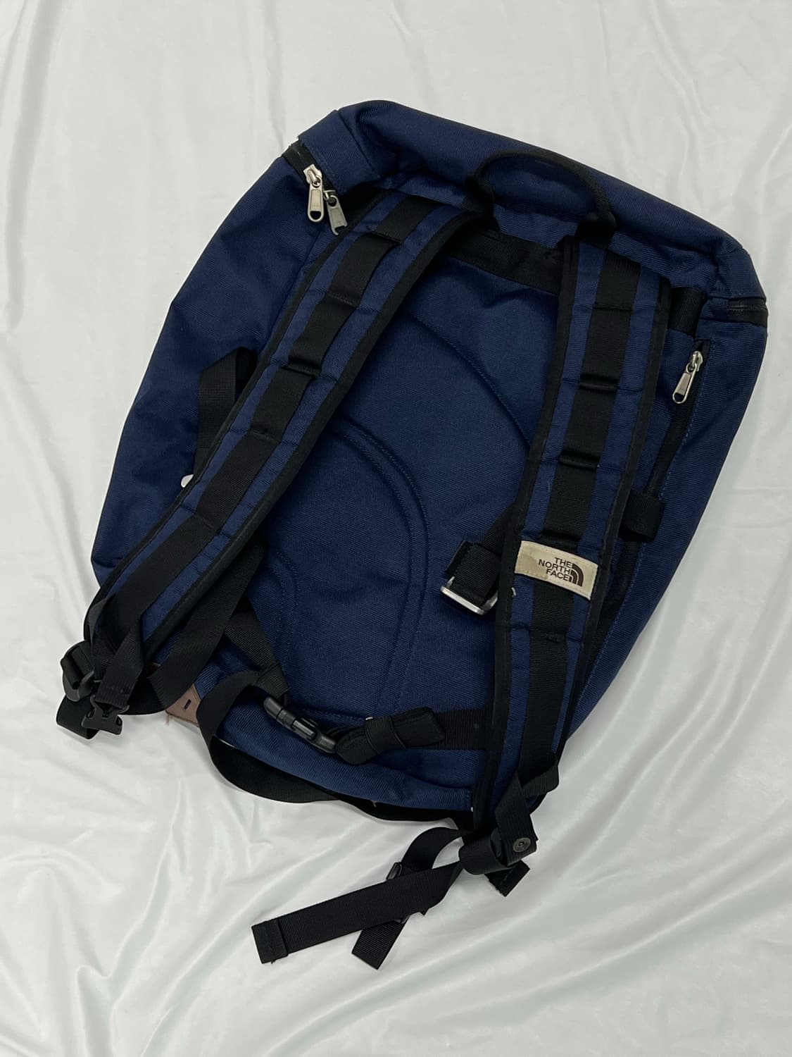 (OS) 노스페이스 화이트라벨 사각 백팩 네이비 상품이미지2