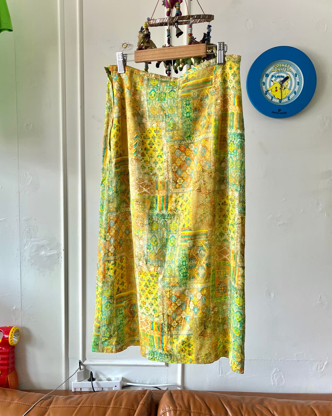 JPN Vintage 3D Detail Retro Print Skirt 상품이미지3