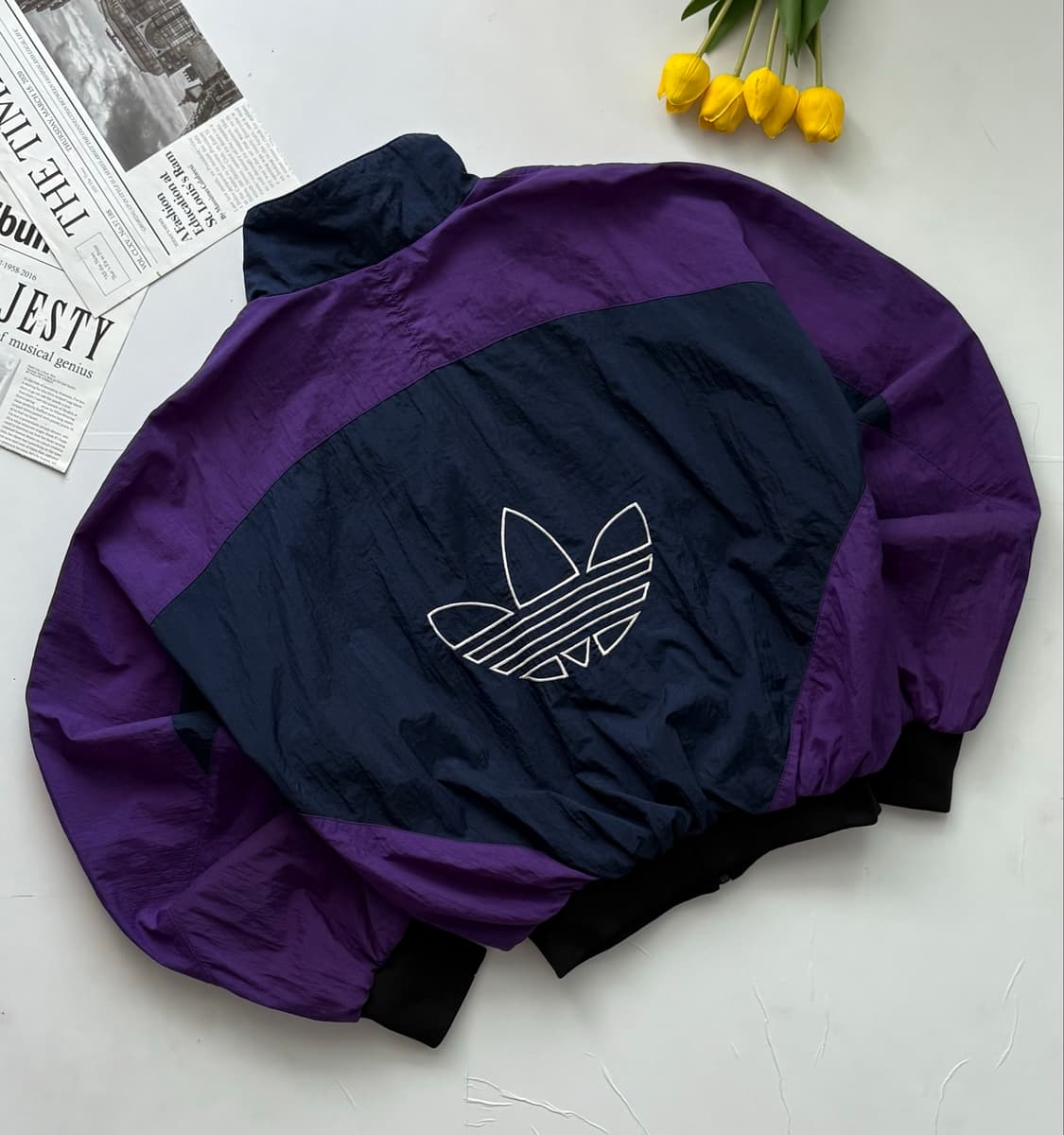 adidas 아디다스 빈티지 크롭 바람막이 상품이미지4