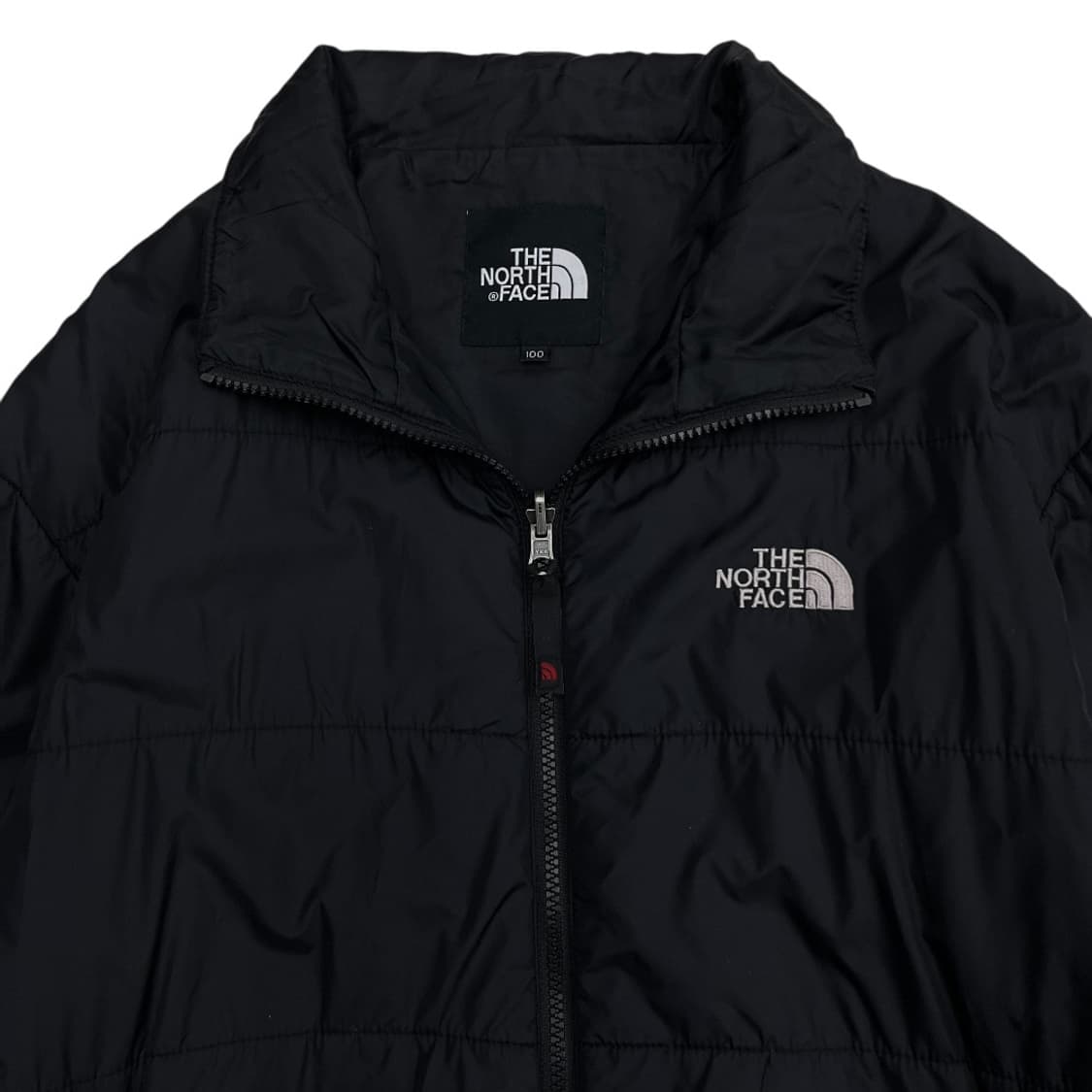 노스페이스 블랙 경량 패딩 100 상품이미지5