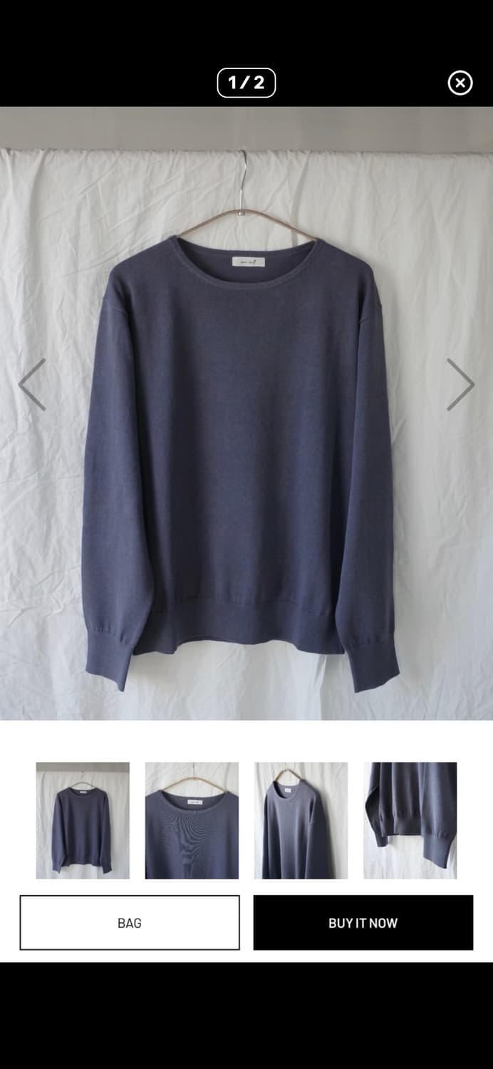 구매)))씨솔트 라미 보크넥 니트 2 상품이미지1