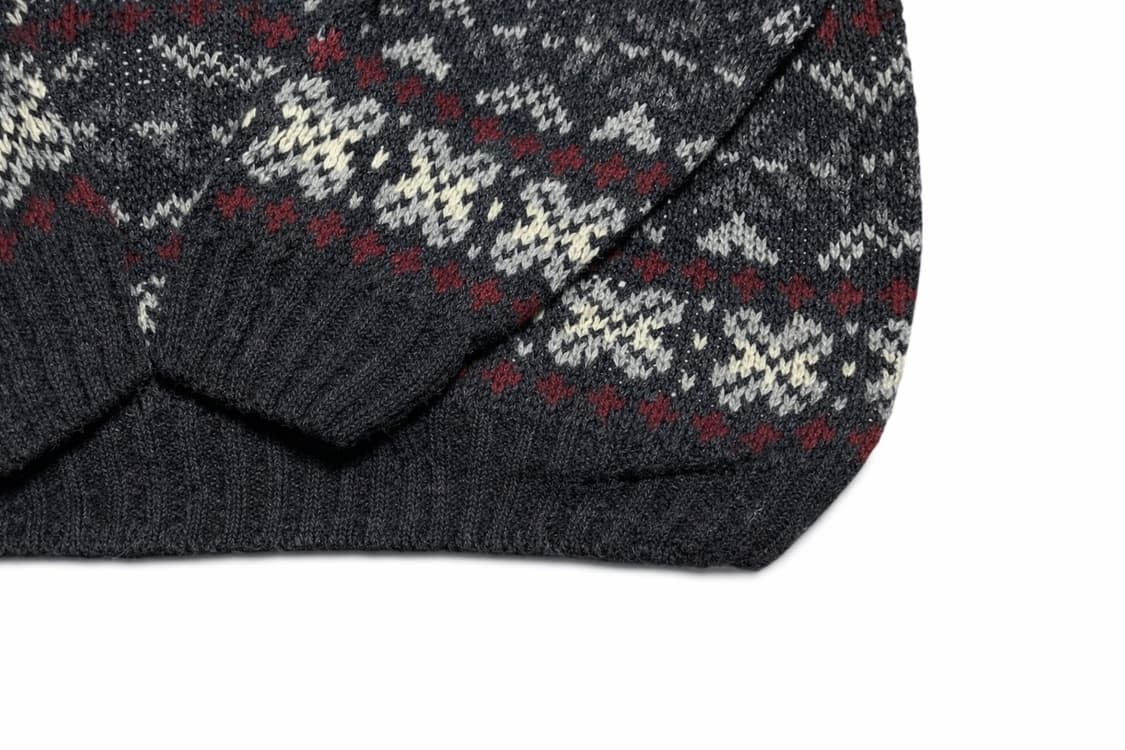 USA 90s 미국빈티지 아메카지 페어아일 노르딕 보헤미안 니트 스웨터 상품이미지5