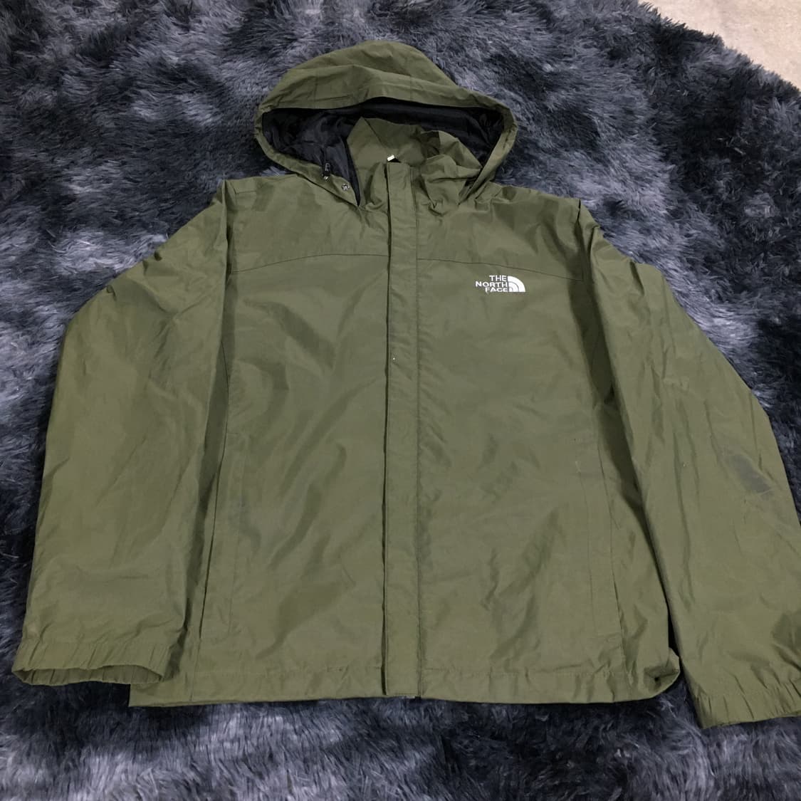 투티/A4 노스페이스 후드 바람막이 카키 L 상품이미지1