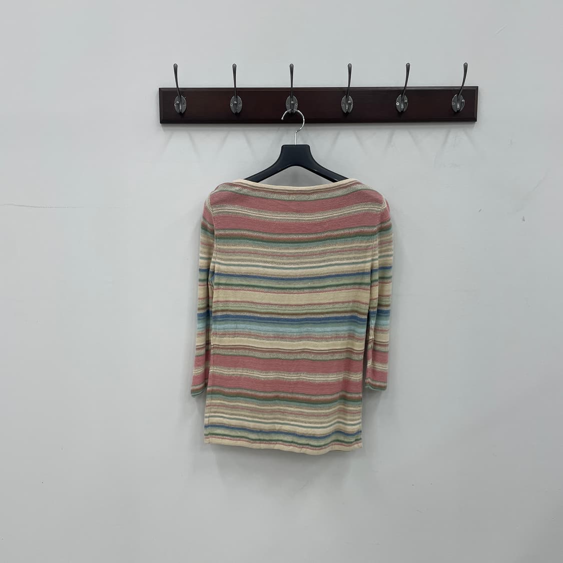 LRL 랄프로렌 진스 오픈숄더 스트라이프 니트 상품이미지3