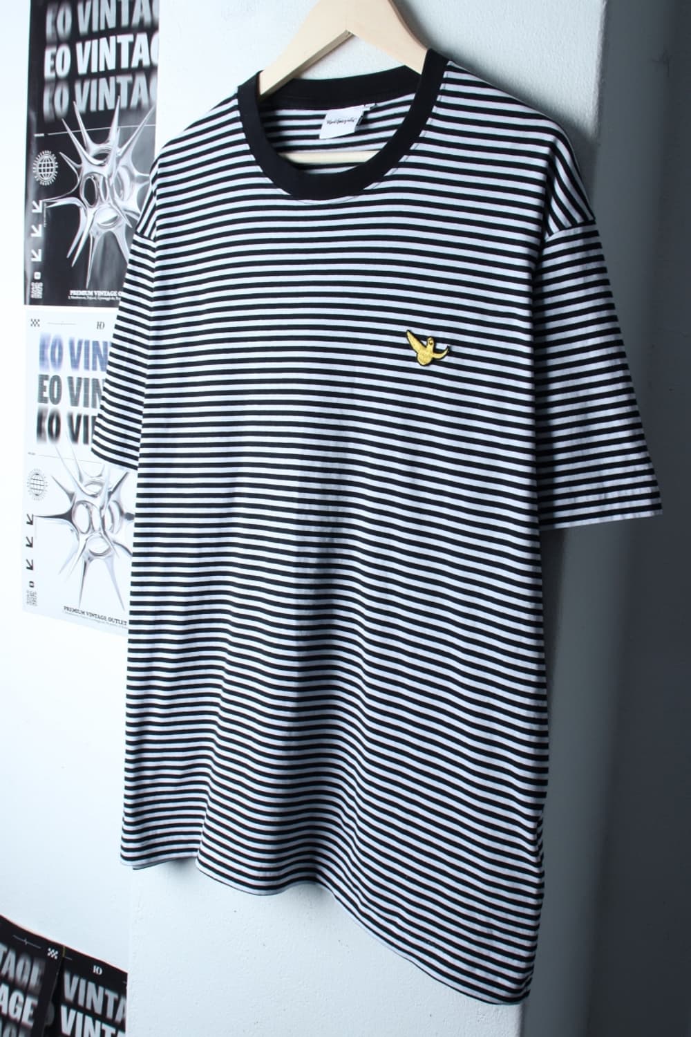 (XL-2XL) 마크곤잘레스 반팔 티셔츠 빅사이즈 스트라이프-7B52 상품이미지1