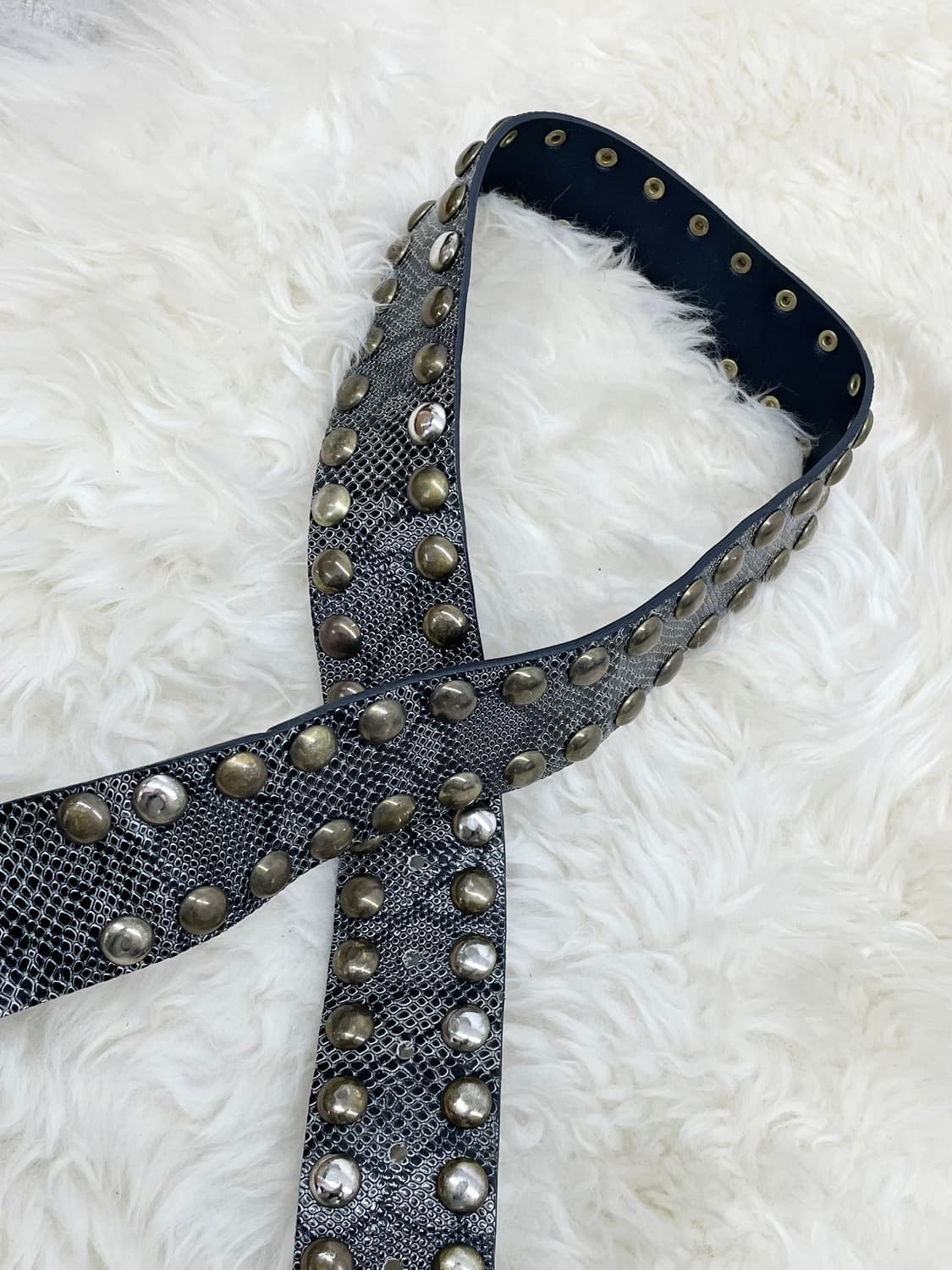 펑크 파에톤 스터드 버클 벨트 상품이미지3