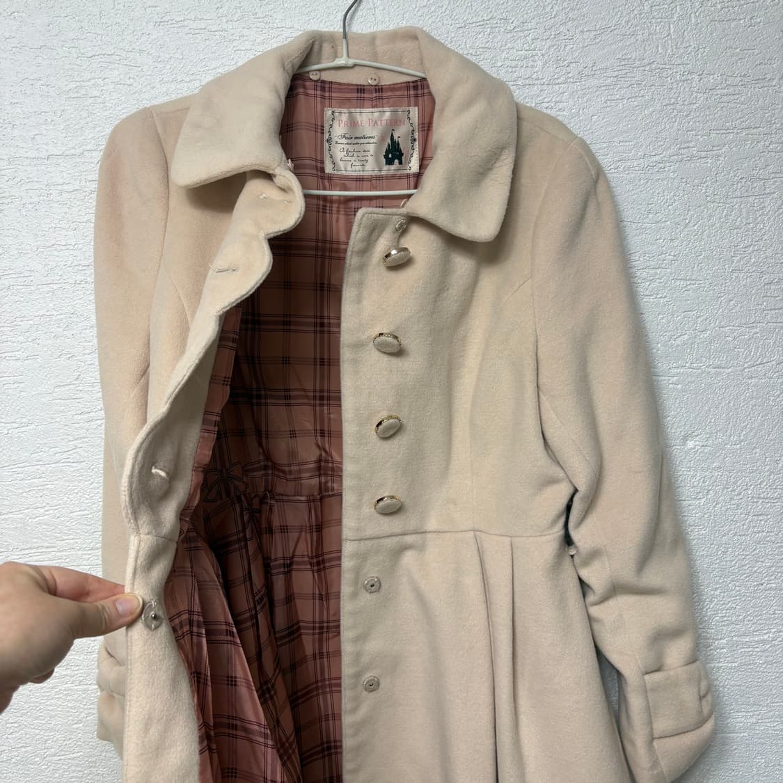 히메갸루 핑크 코트 상품이미지8