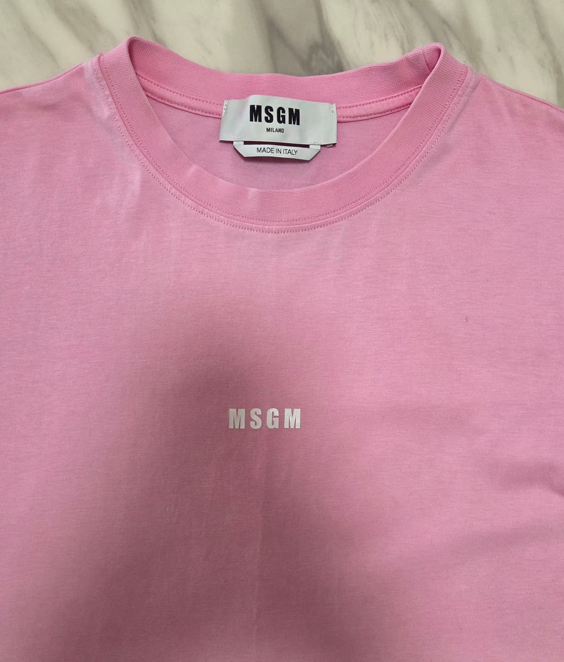 MSGM 여성 로고 반팔 티셔츠 상품이미지5
