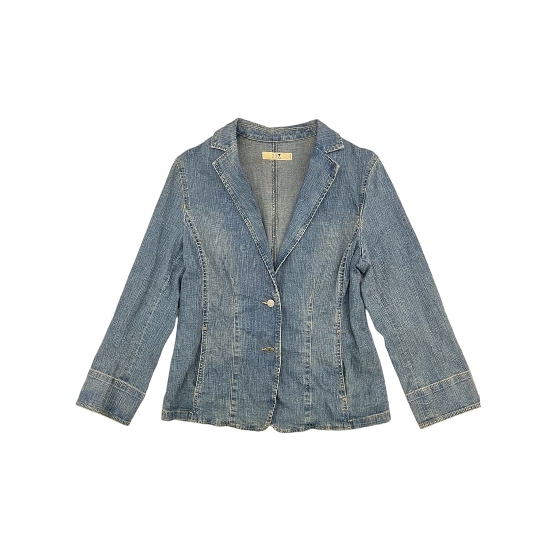 23 Vingt-trois 워싱 데님 블레이저 상품이미지2