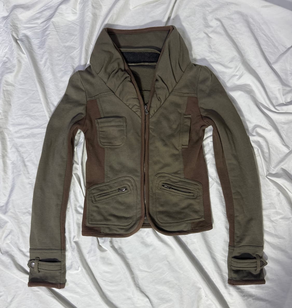 빈티지 보노 타입 패널 집업 자켓 y2k lgb goa 상품이미지4