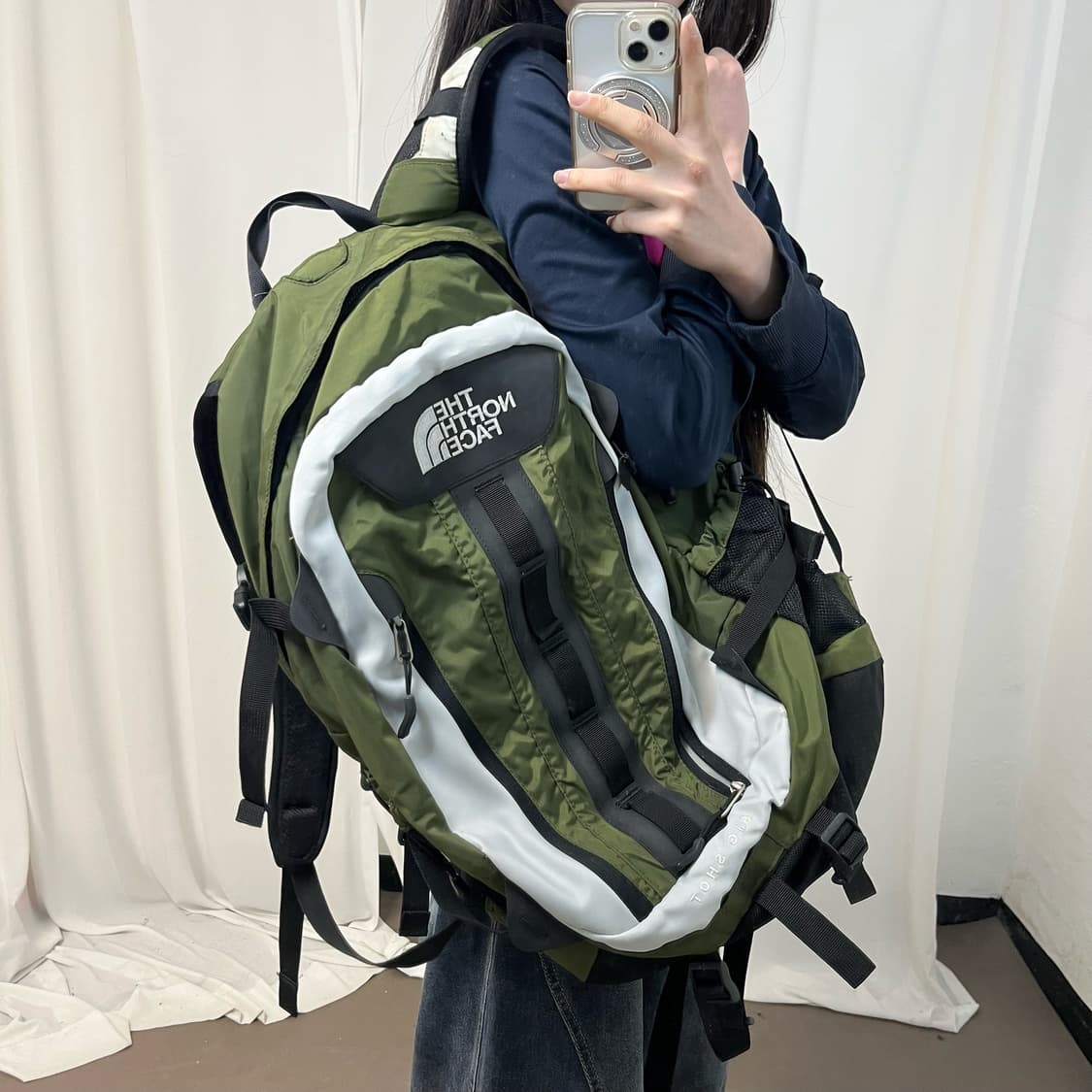 The North Face Big Shot khaki backpack  상품이미지2