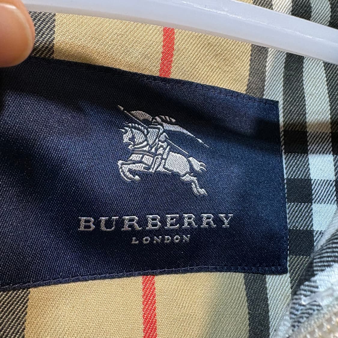 [50] BURBERRY 버버리 베이지 코튼 자켓 상품이미지6