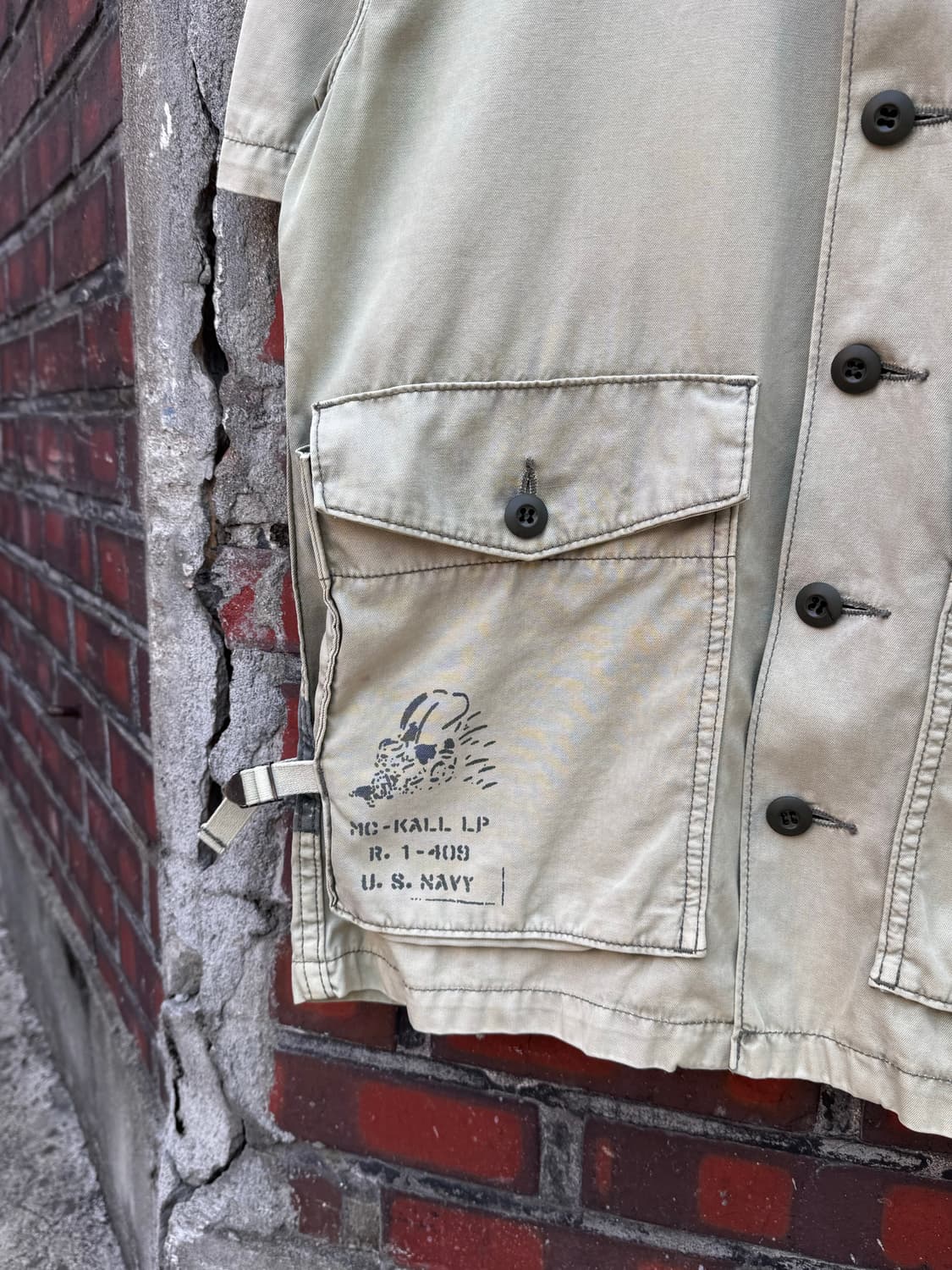 아비렉스 밀리터리 USN 포켓 셔츠  상품이미지6