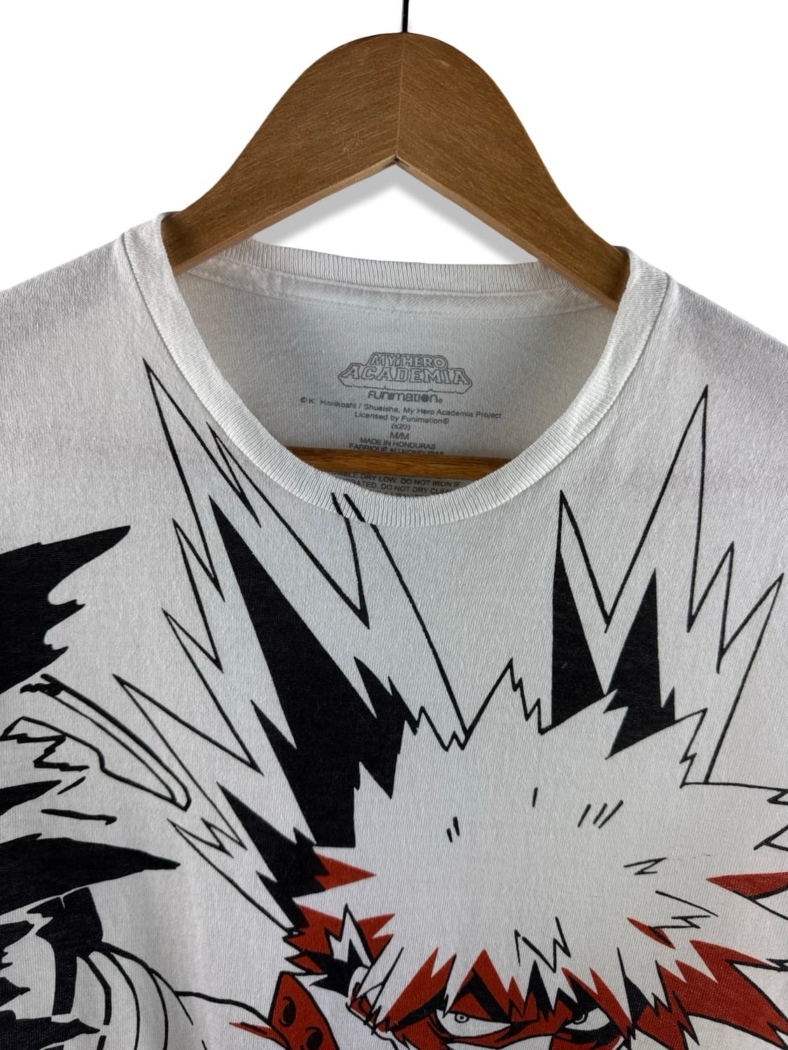 나의히어로 아카데미아 바쿠고 프린팅 티셔츠2635 상품이미지4
