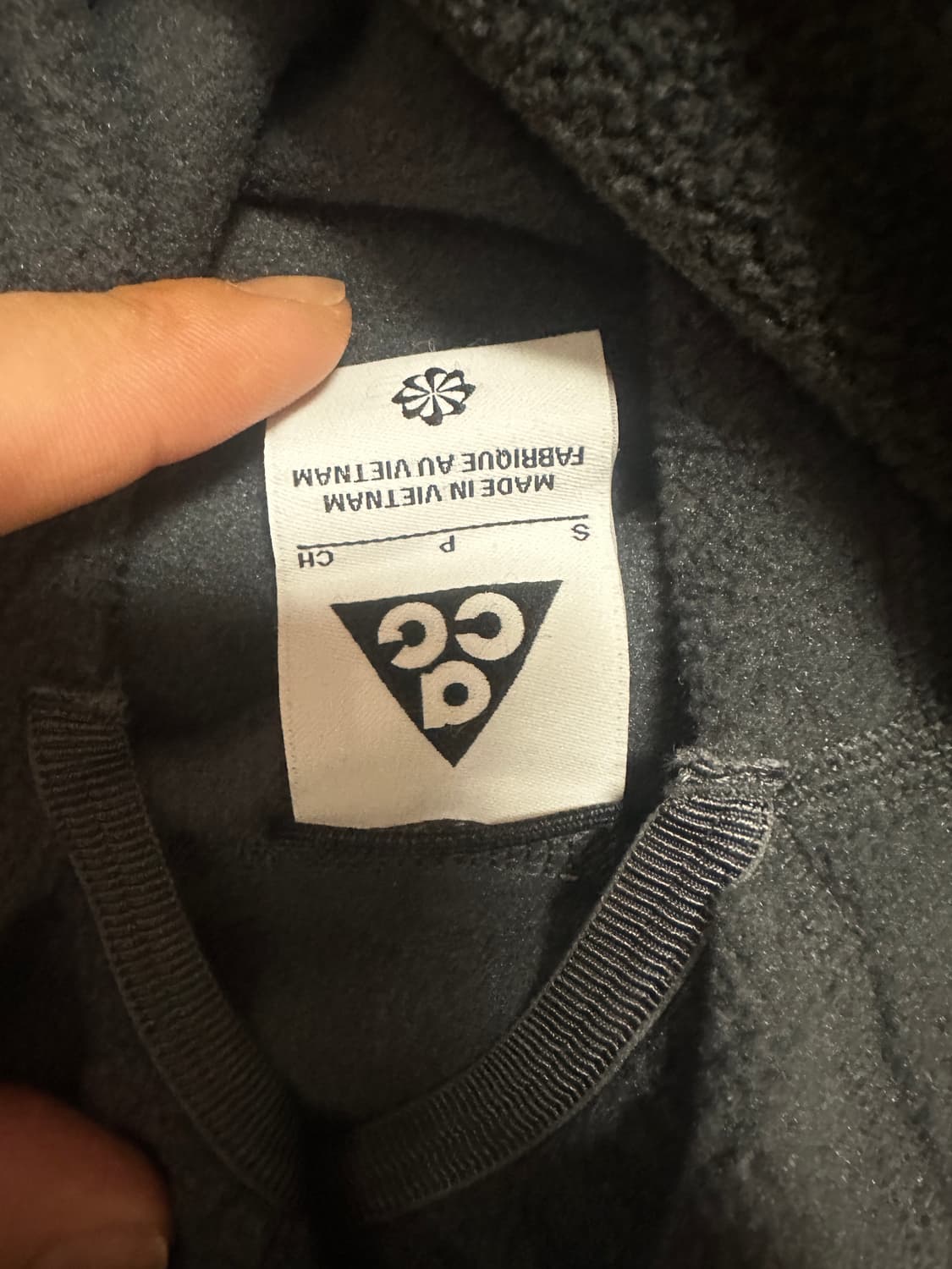 나이키 ACG 울프 트리 폴라텍 닌자 후디L(100) us S사이즈 상품이미지8