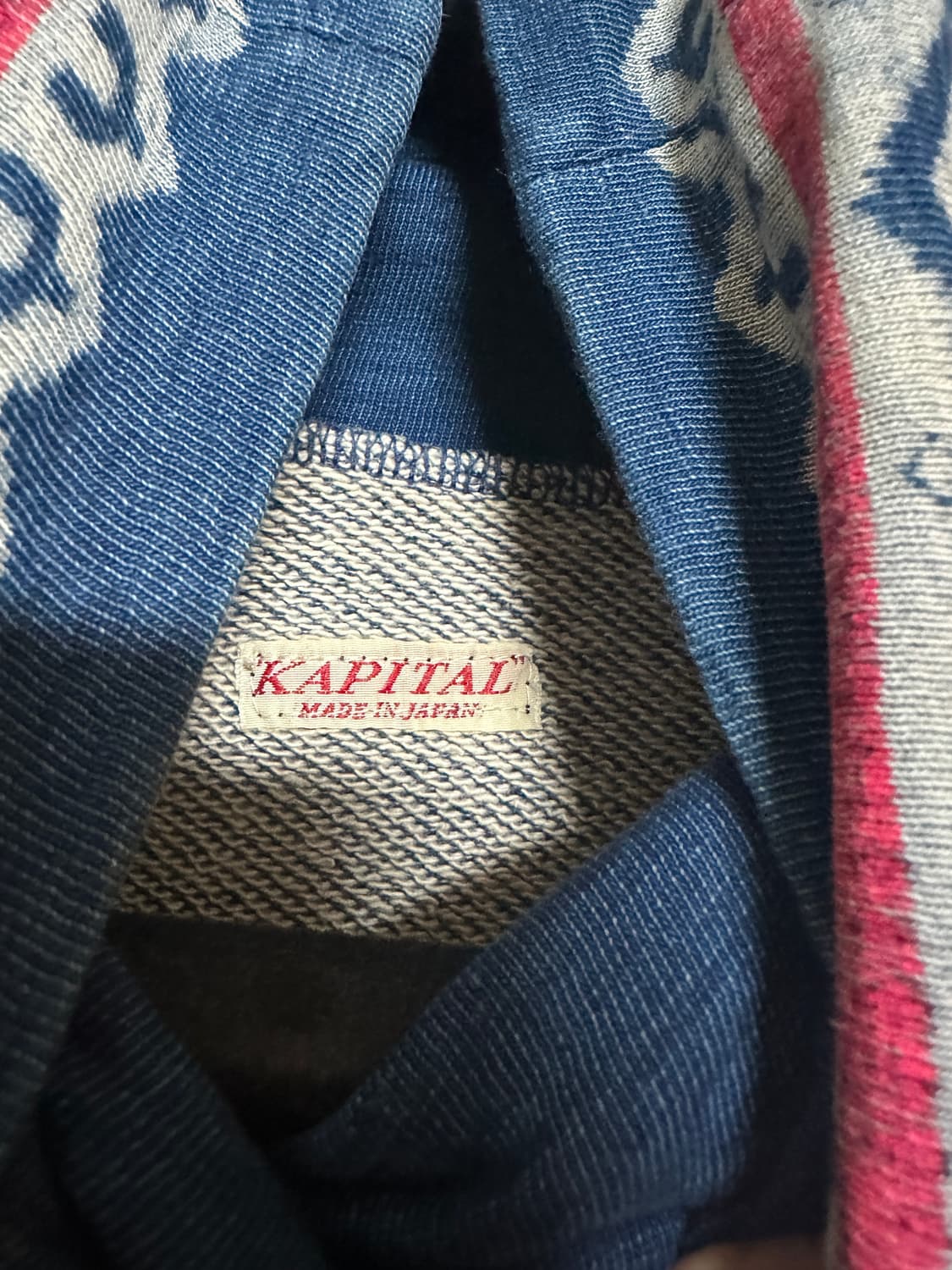 Kapital Nordic Snood Sweatshirt  상품이미지5