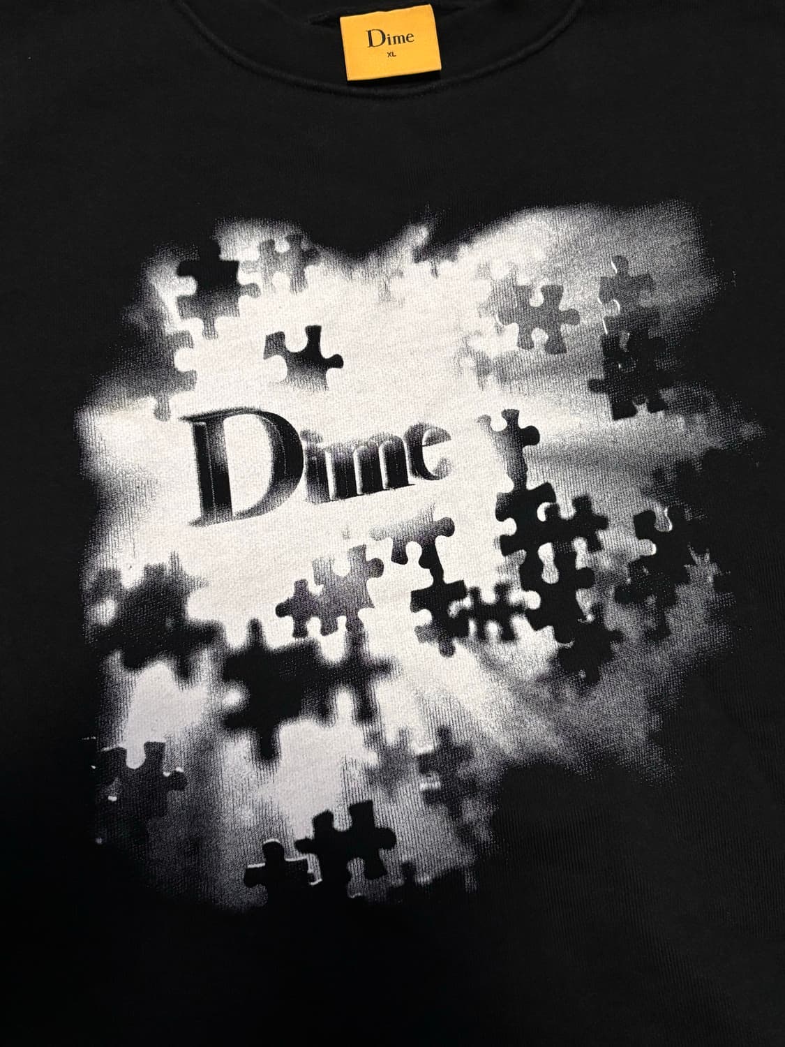 [XL] 다임 Dime 블랙 맨투맨 상품이미지3