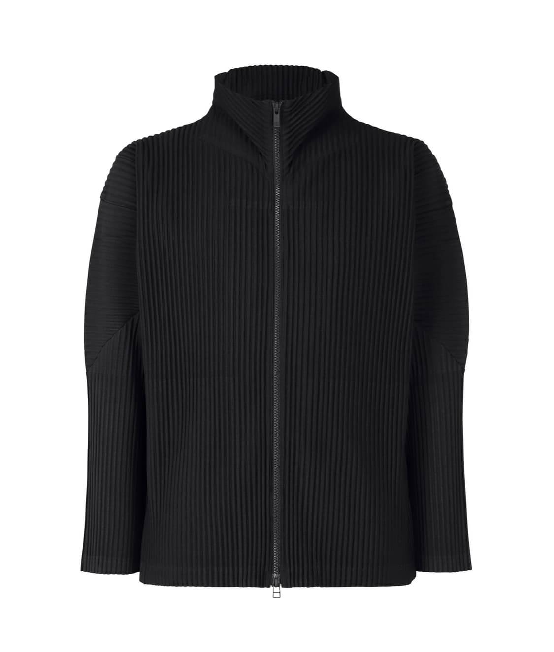 Basics High-Neck Zip-Up Jumper - Black 3 상품이미지1