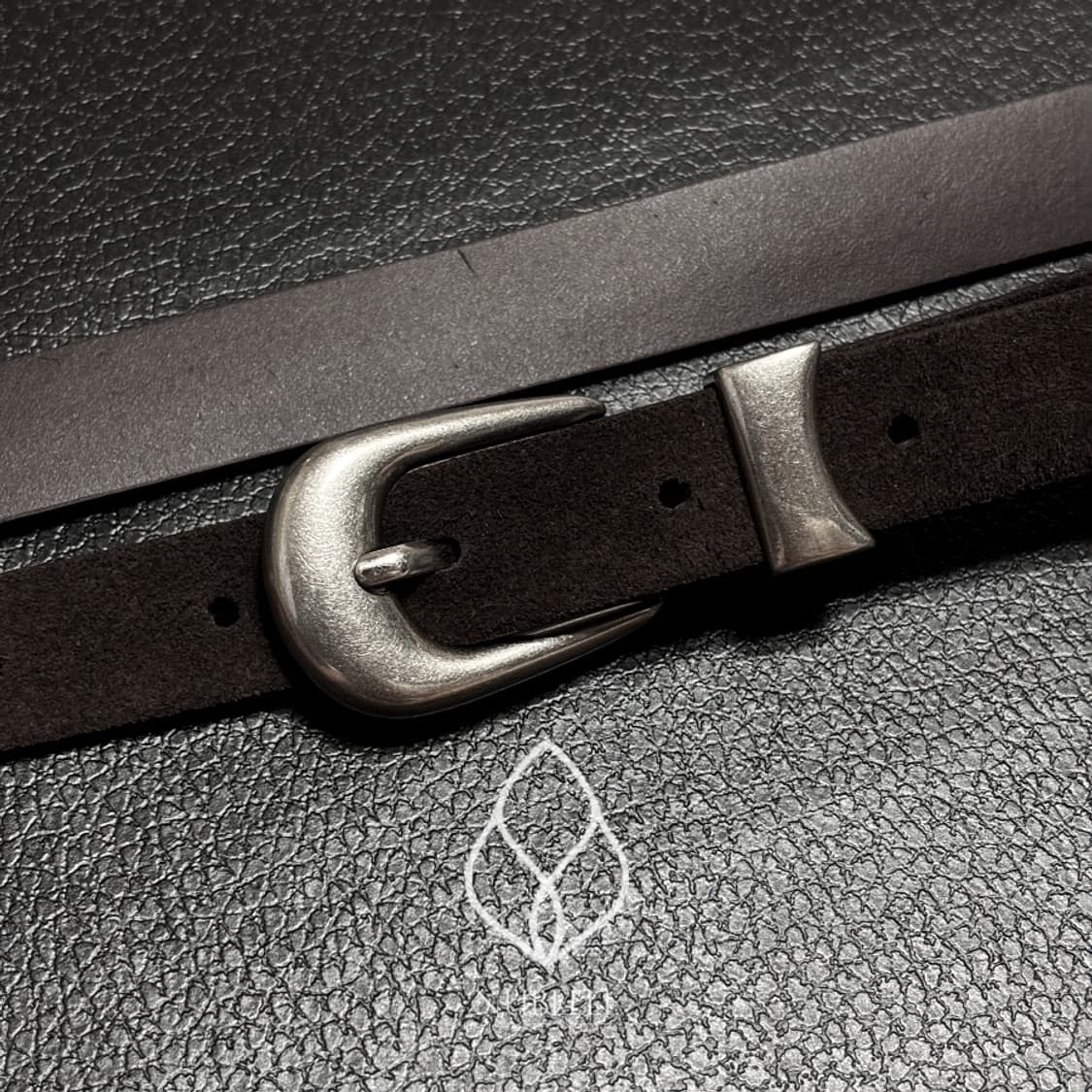 🌗 Suede western belt / 스웨이드 소가죽 벨트 상품이미지3