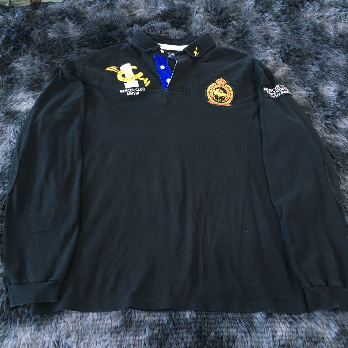투티/A8 폴로 PK 긴팔티 MERCER CLUB 블랙 2XL 상품이미지1