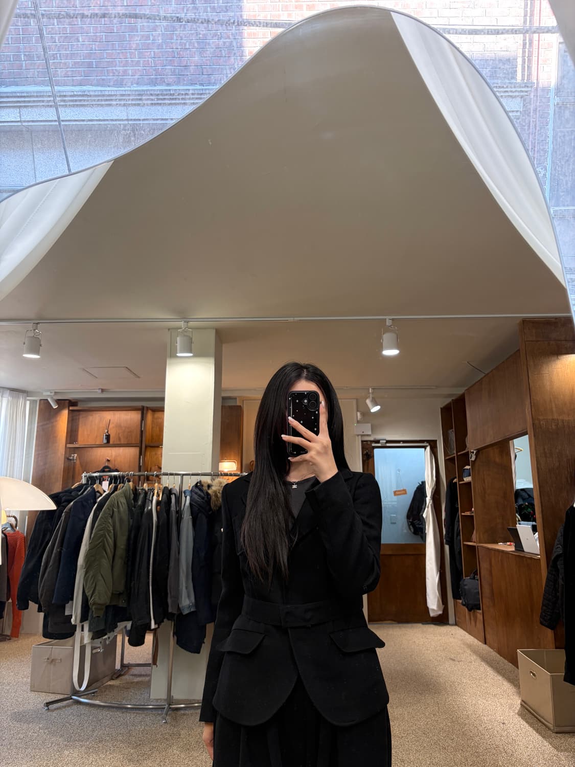 프라다 피티드 블레이저 자켓 상품이미지2