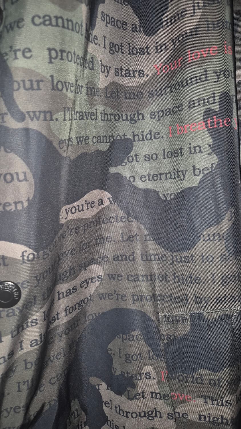 발렌티노 카모 롱야상 48사이즈 상품이미지5