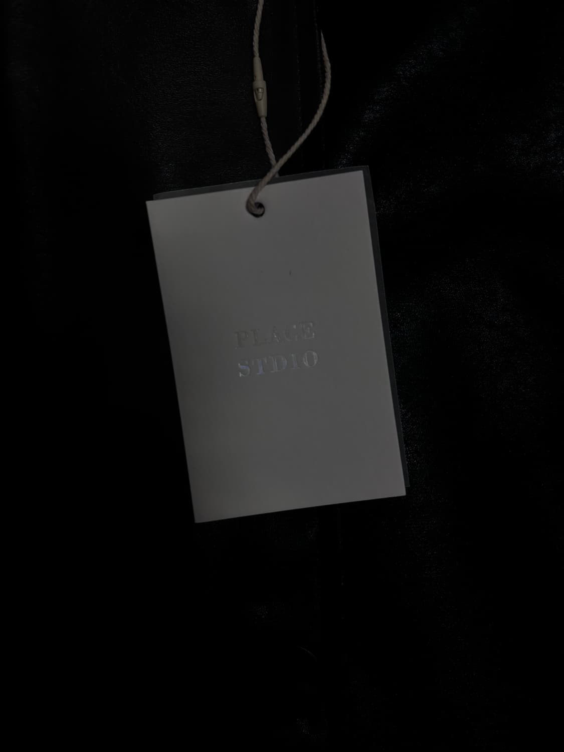 플레이스 스튜디오 크랙 오버핏 블레이저 레더 자켓 새제품[미착용] 상품이미지7