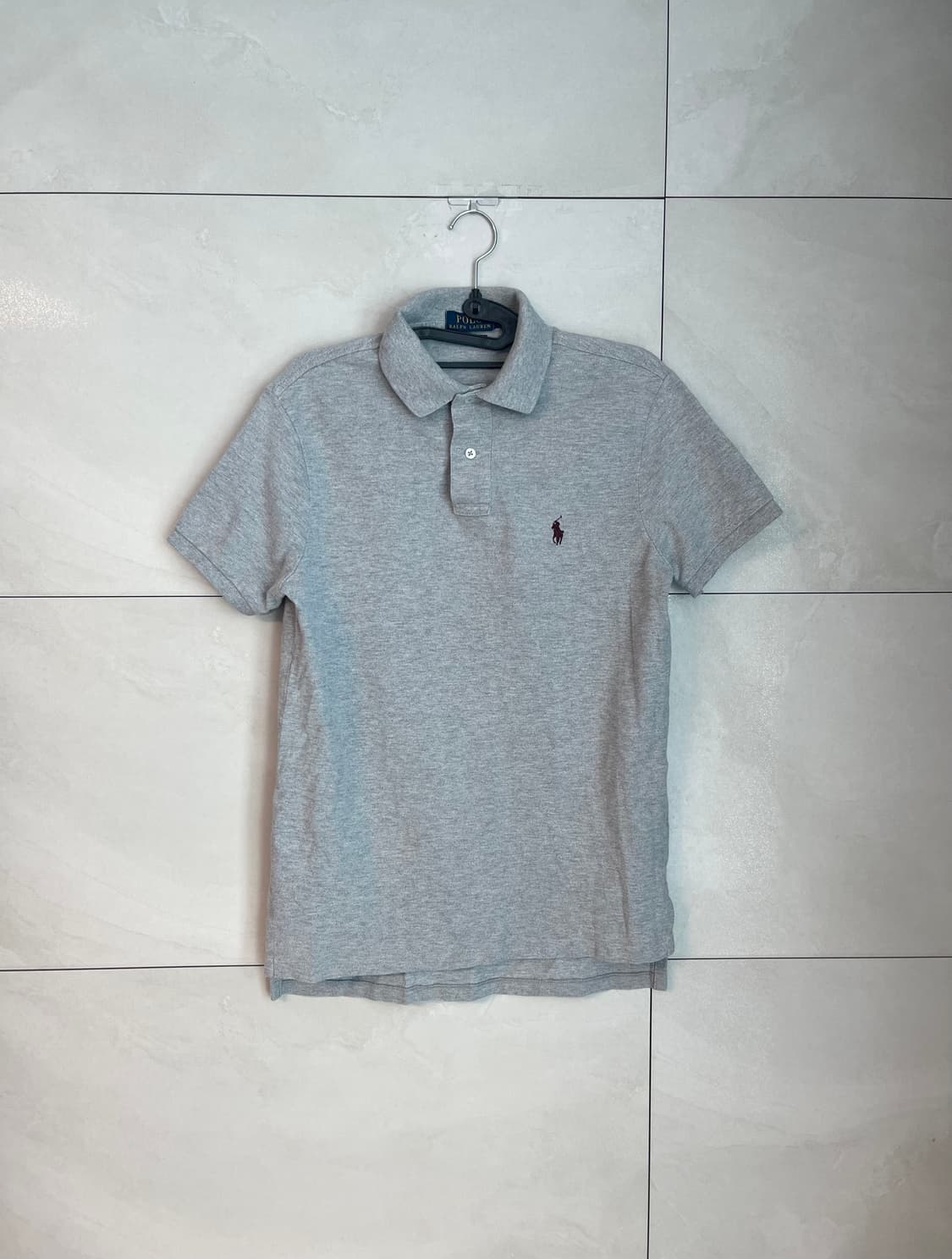 폴로 랄프로렌 반팔 카라티 그레이 [S] 상품이미지1