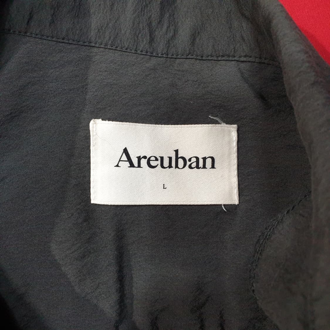 아르반 투포켓 오픈카라 셔츠 L (차콜) 상품이미지4