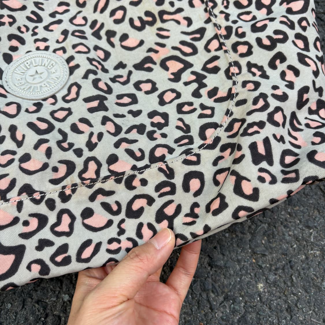 Kipling 키플링 레오파드 호피 크로스백 가방 상품이미지4