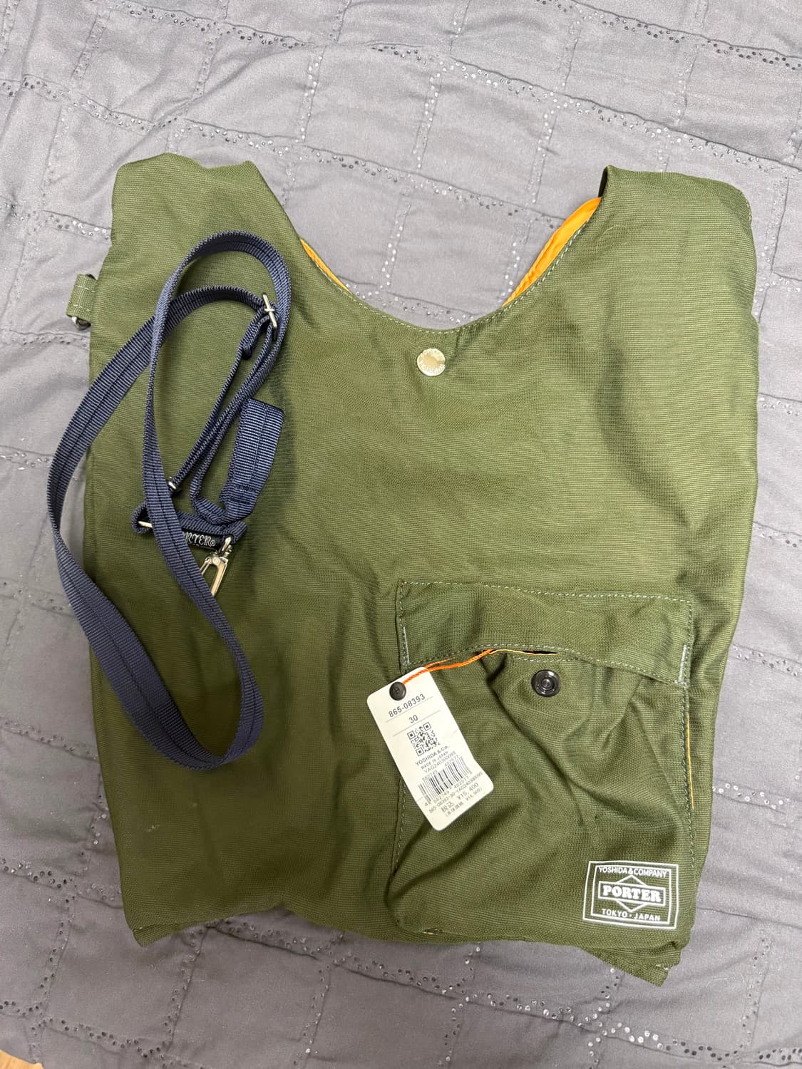 포터 배거 cvs백 올리브컬러 상품이미지3