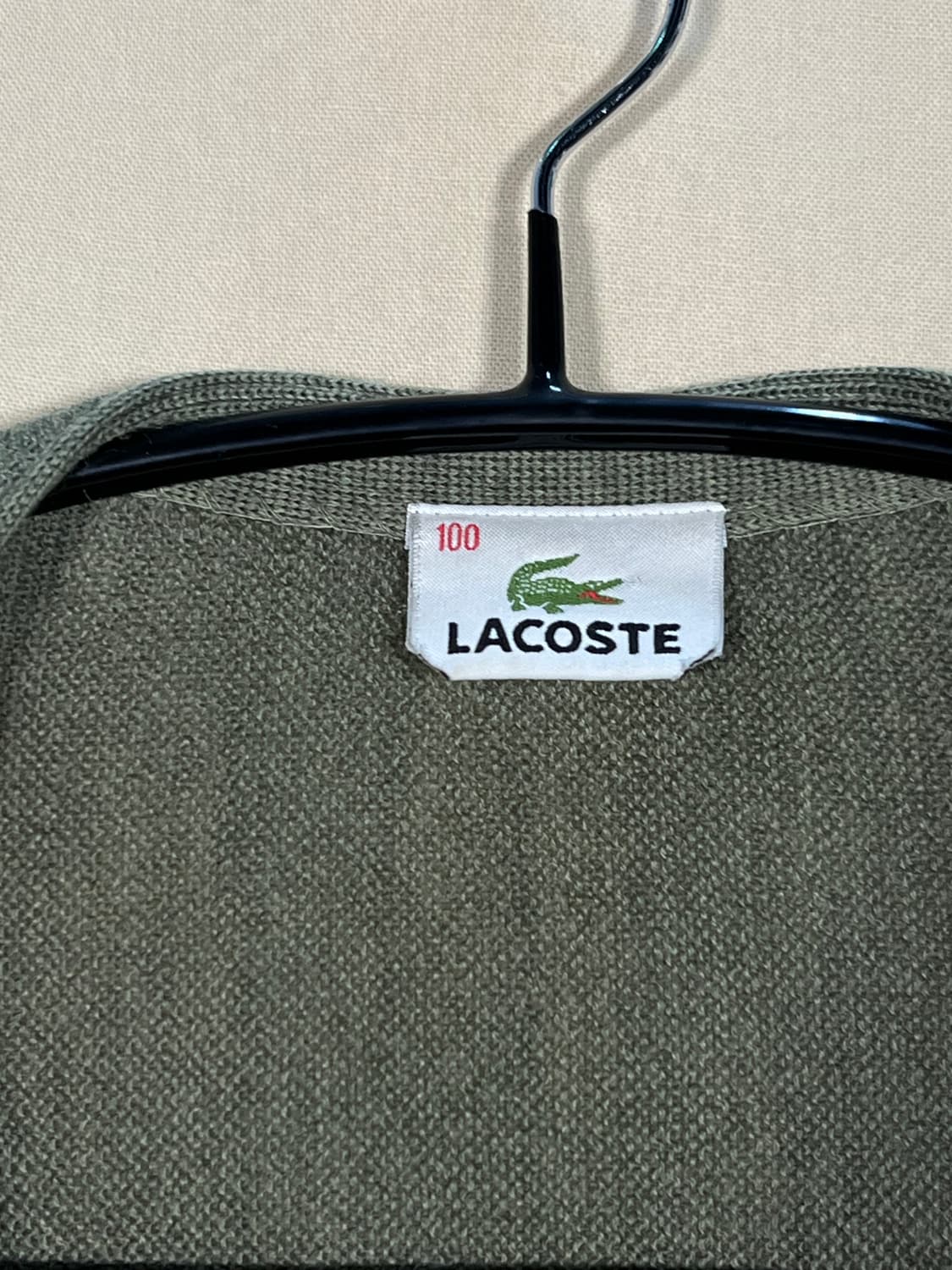 라코스테 레트로 가디건 처분 상품이미지2