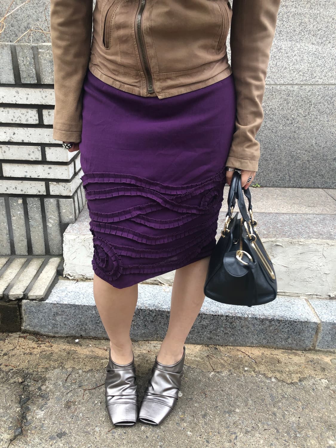 catherine malandrino frill detail skirt 상품이미지1