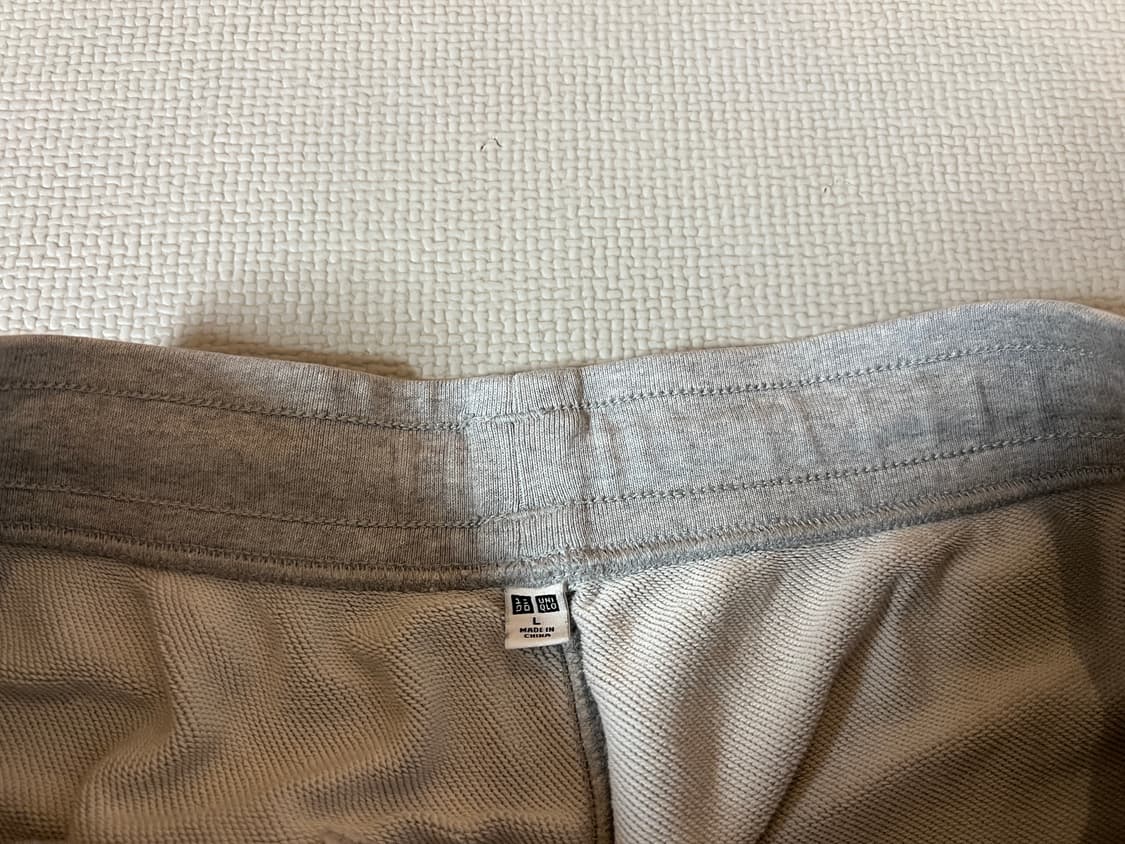 무료배송 - 유니클로 스웨트 팬츠(그레이) L 32-34 상품이미지2