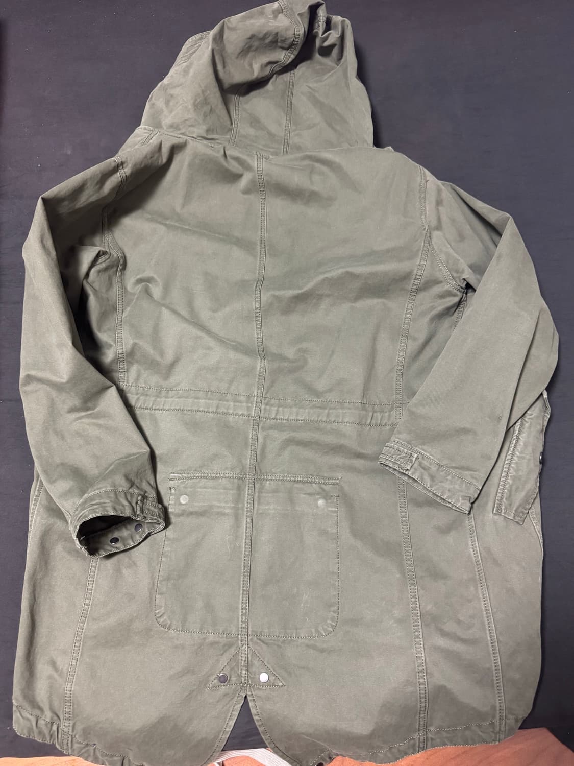 정품중고 자라 m51 스타일 밀리커리 자켓 M 실사이즈 105 M65 상품이미지3