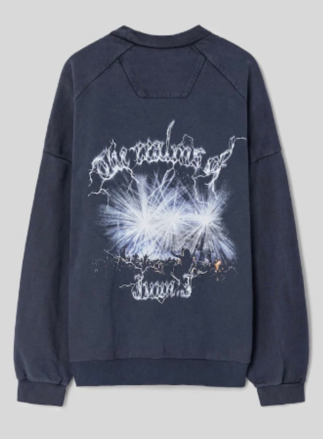 준지25ss 오버 그래픽 맨투맨 상품이미지1