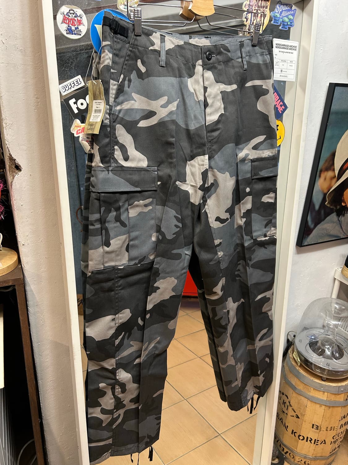 밀텍 우드랜드 BDU팬츠 Lsize 상품이미지2