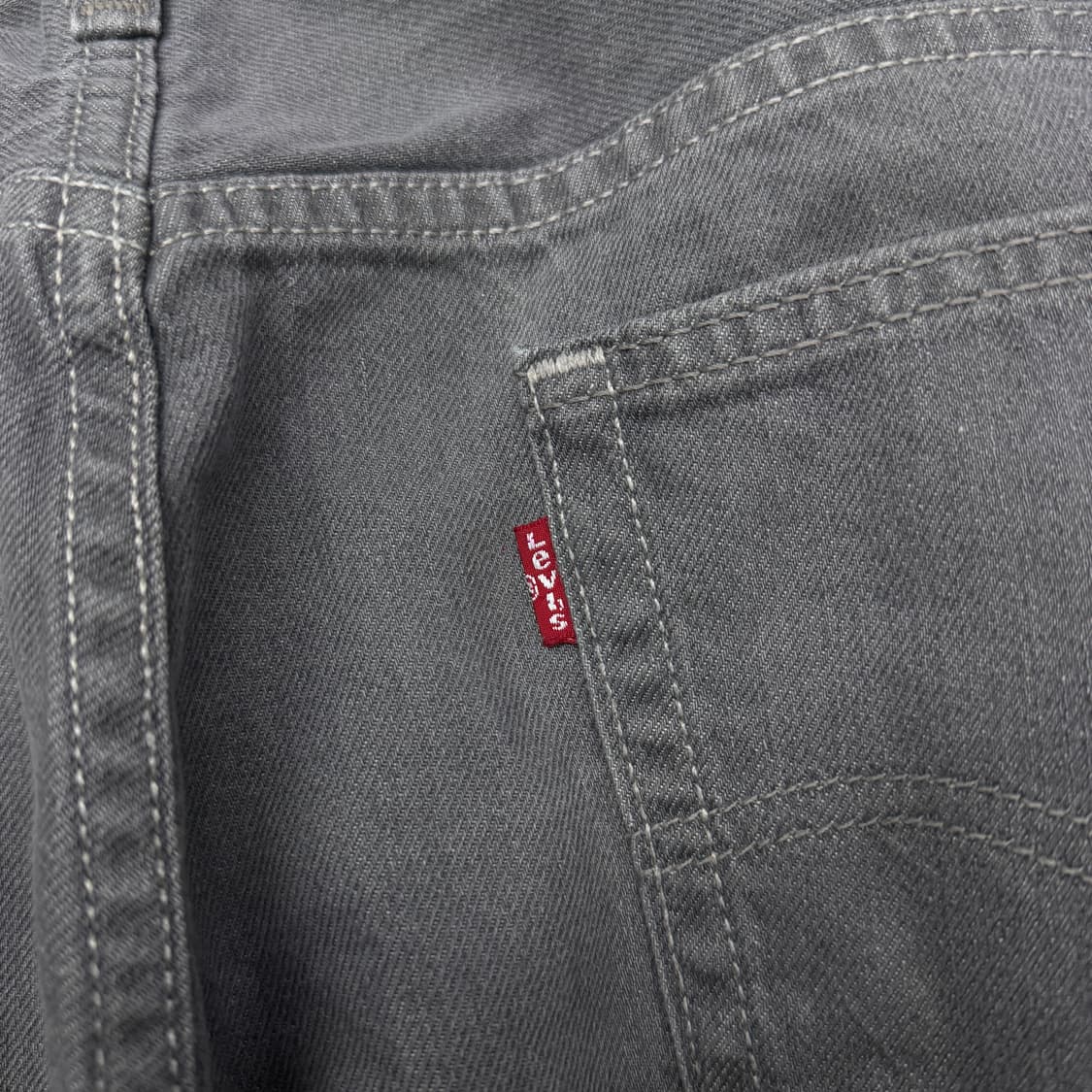 리바이스 569 새깅 워싱 스케이터 와이드 데님팬츠 상품이미지7