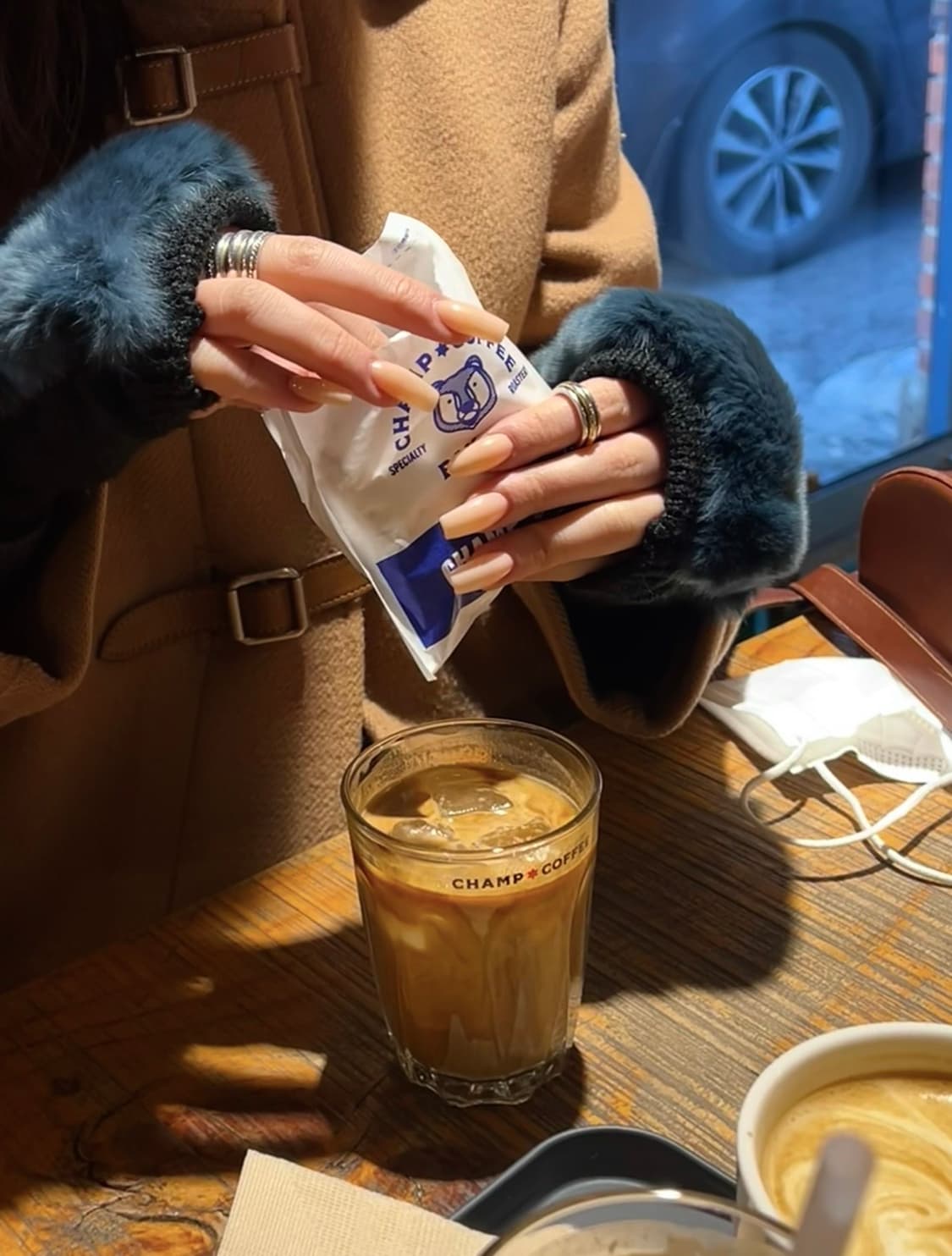 JOCELYN 토끼털 장갑/손토시 상품이미지2